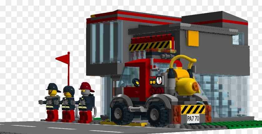 Firefighter Lego Ideas Fire Station Minifigure PNG