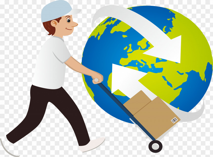 Global Purchase Design Delivery Logistics Business Service PNG