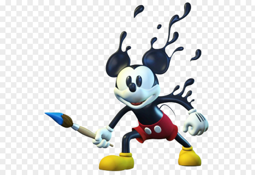 Mickey Mouse Epic 2: The Power Of Two Minnie Oswald Lucky Rabbit PNG