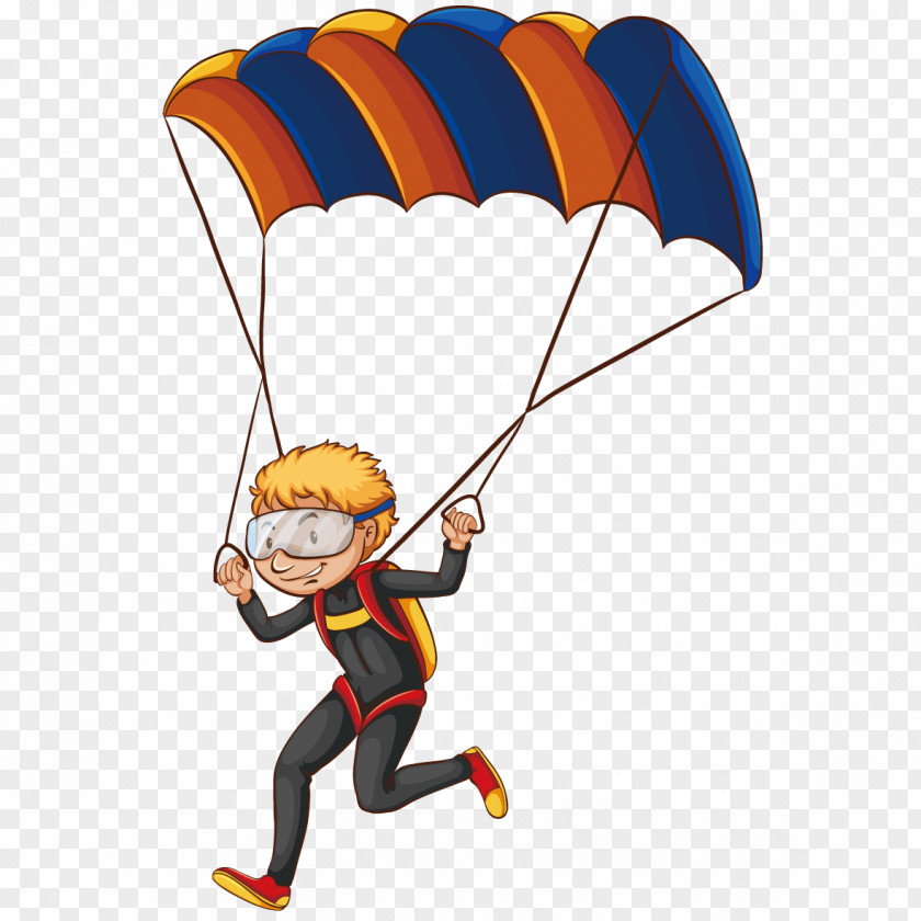 Parachute Material Parachuting Cartoon Royalty-free PNG