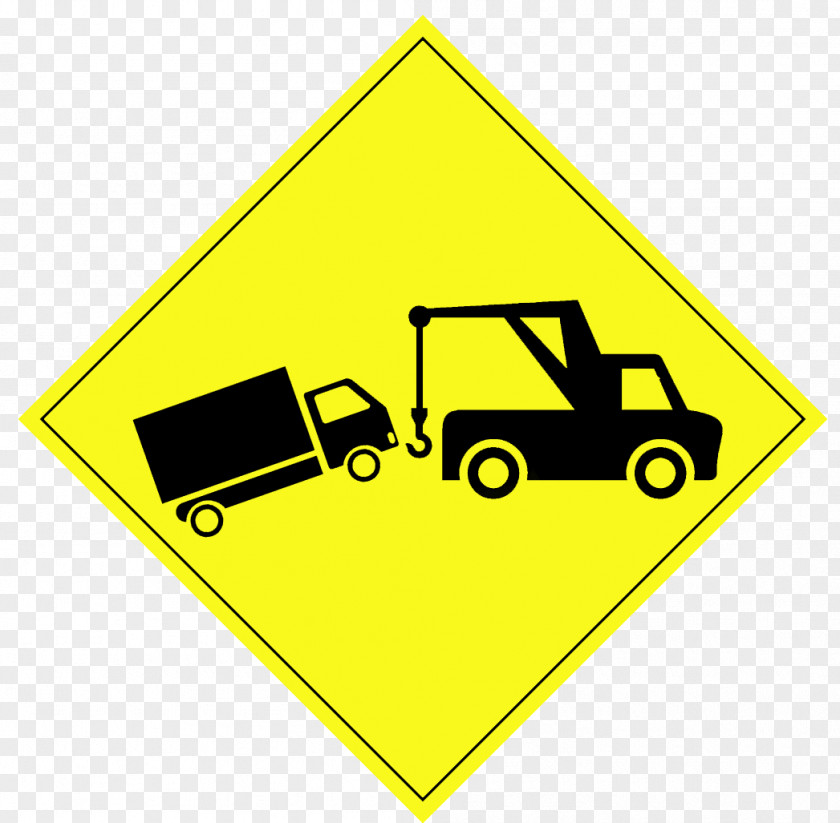 Recover Clipart Car Traffic Sign Warning PNG