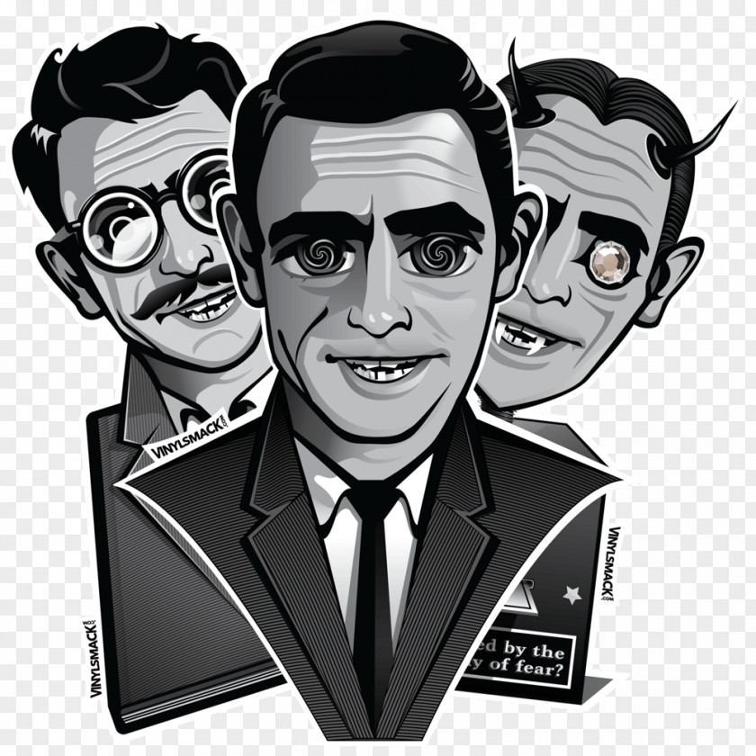 The Twilight Zone Rod Serling Paper Drawing PNG