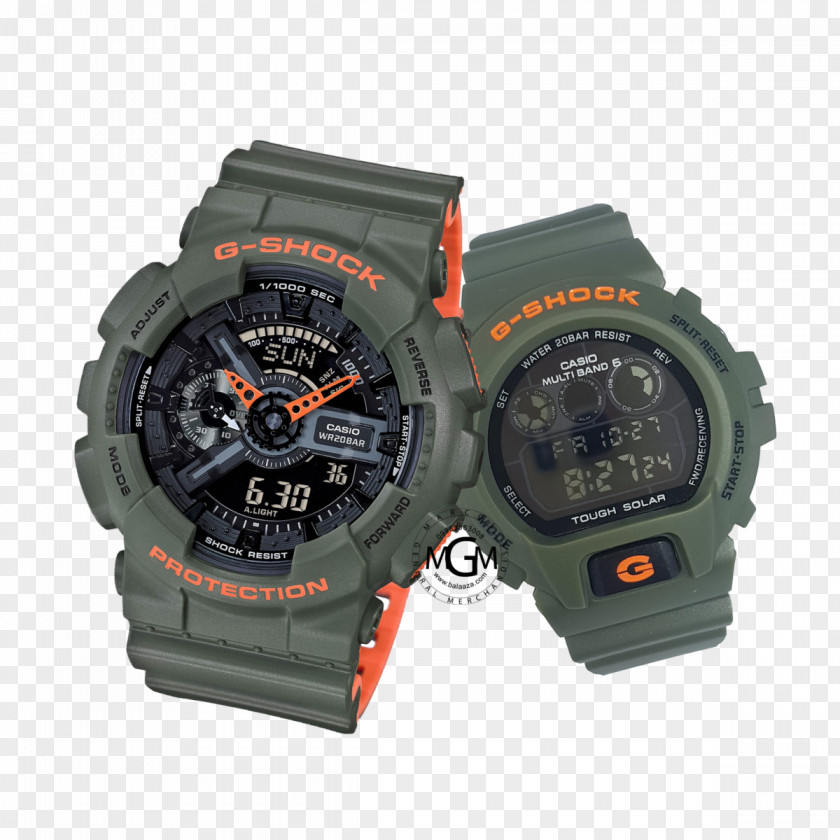 Watch Shock-resistant G-Shock Casio Strap PNG