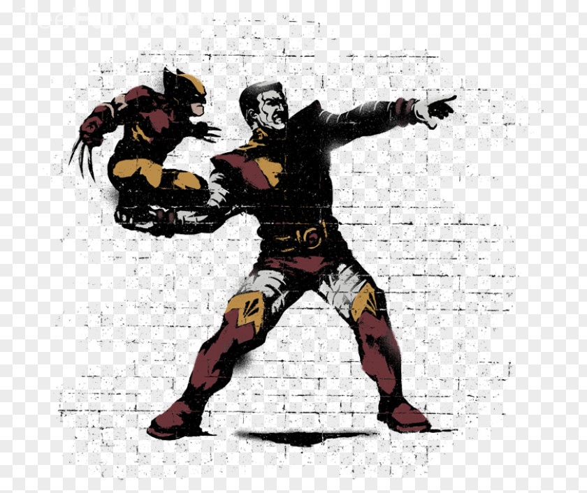 Wolverine Colossus Cable Superhero Cartoon PNG