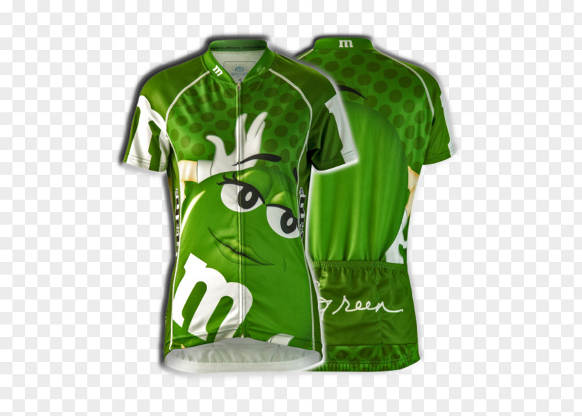Cyclist Front Cycling Jersey T-shirt Clothing M&M's PNG
