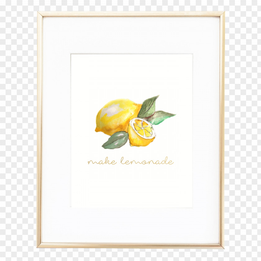 Lemonade Printing Gold Leaf PNG