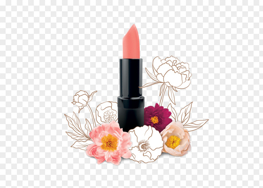 Peach Petals Lip Balm Lipstick Oil Cosmetics PNG