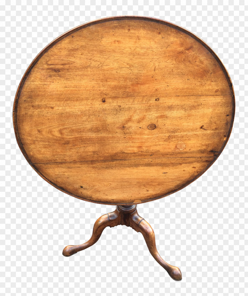 Wooden Table Top Wood Stain Varnish Oval Antique PNG