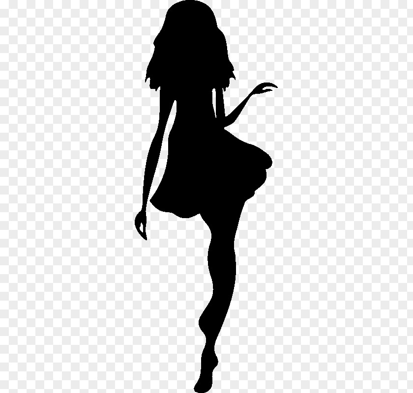 Model Clipart Silhouette Fashion Woman Sticker Drawing PNG