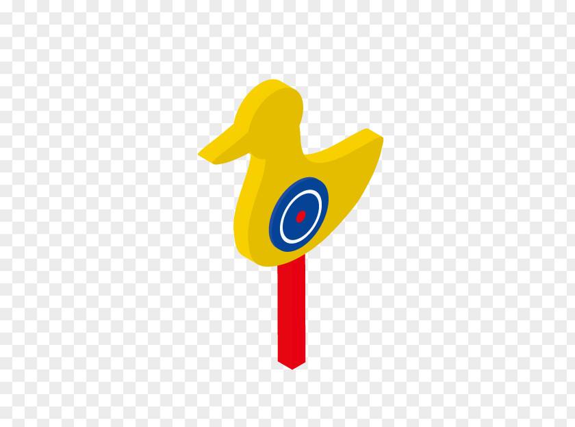 Cartoon Duck Target Clip Art PNG