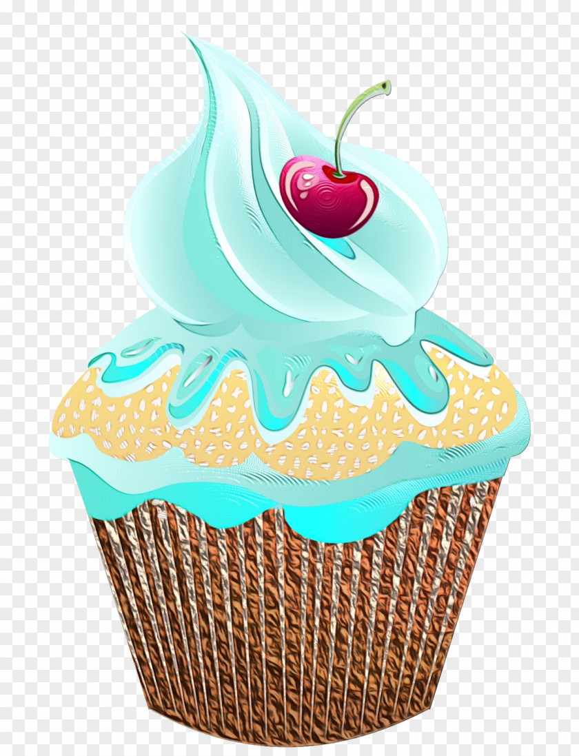 Muffin Baked Goods Icing Cupcake Food Baking Cup Buttercream PNG