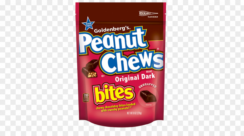 Peanut Kernel Chocolate Bar Goldenberg's Chews Candy PNG