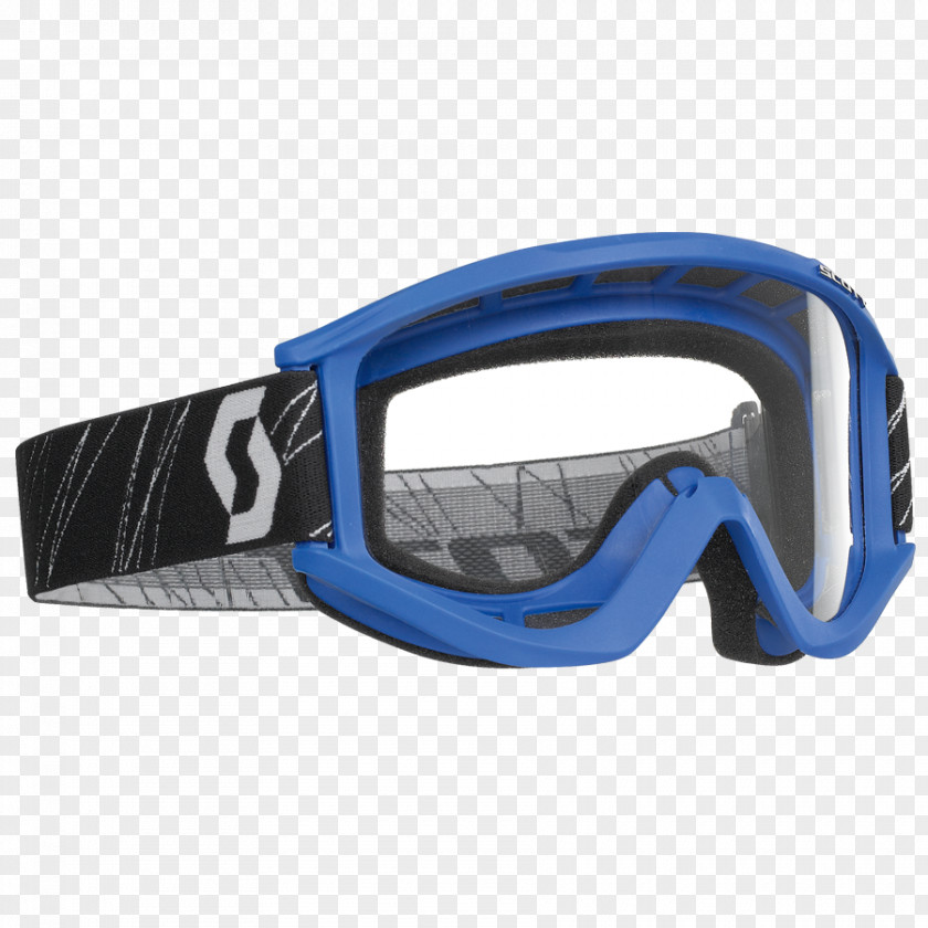 Scott Goggles Sports Buzz Clear Kids Motocross Motorcycle PNG