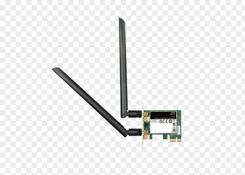 Dual Band Wirelessac1200 Wireless Usb Adapter Usba D-Link AC1200 DWA-582 IEEE 802.11ac PCI Express Wi-Fi PNG