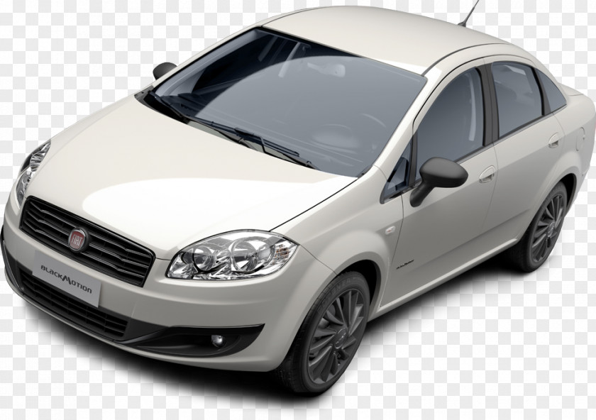 Fiat Linea Compact Car Automobiles Family PNG