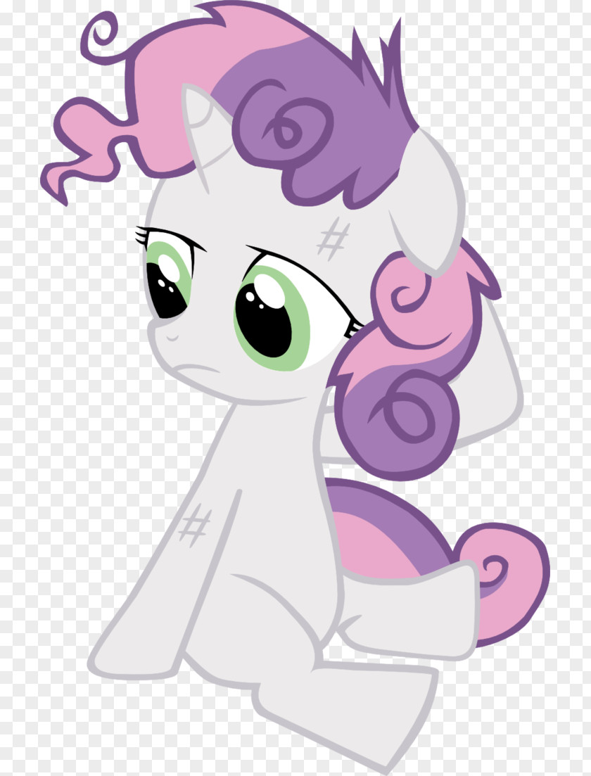 Sweetie Belle Horse Clip Art Illustration Eye Design PNG