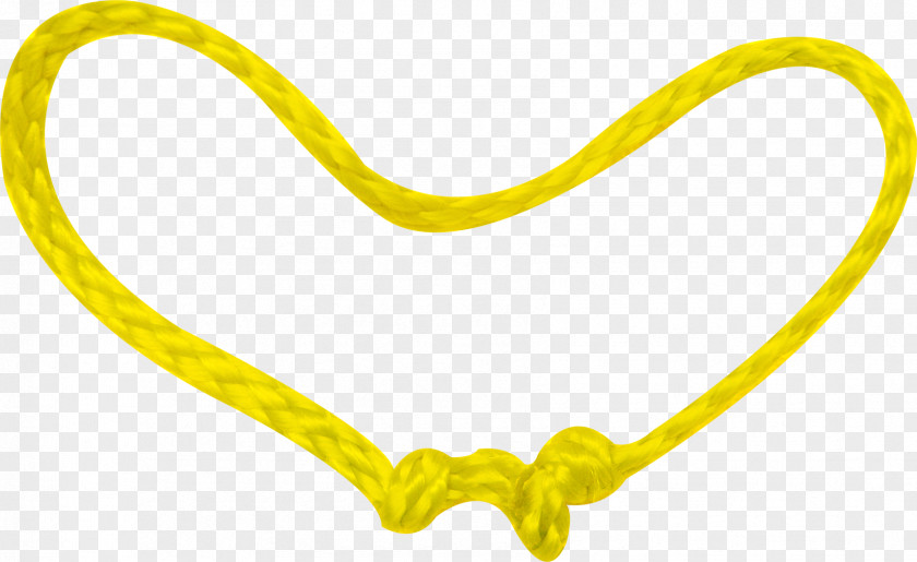 Yellow Rope Material PNG