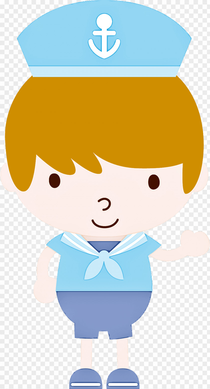 Cartoon Male Smile Child Happy PNG