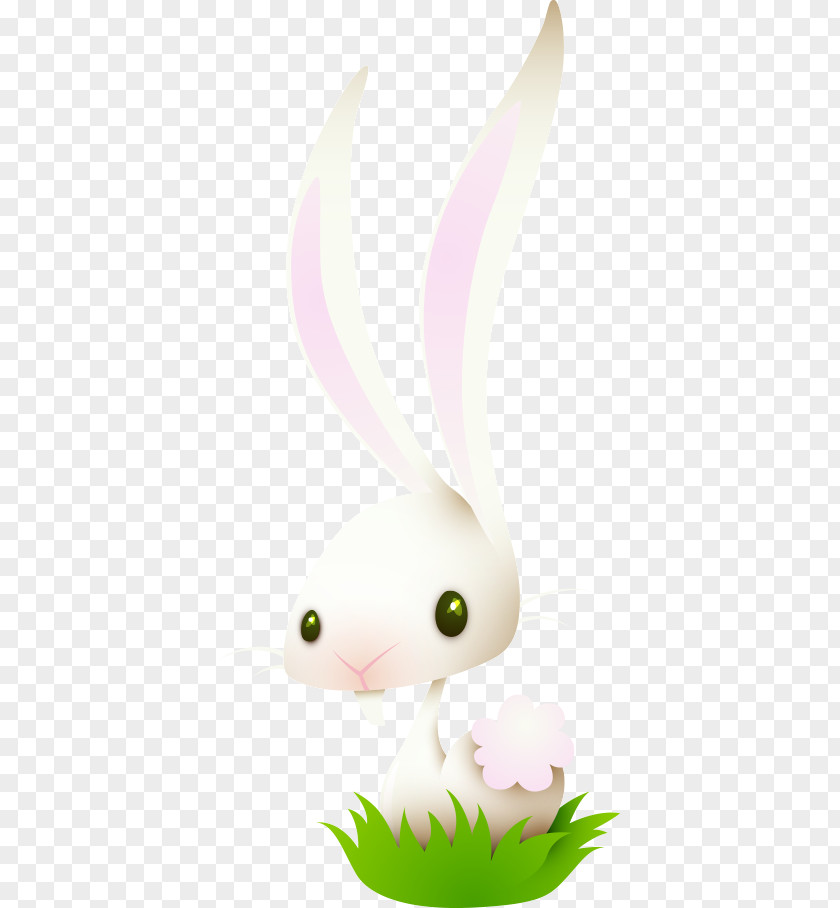 Little White Rabbit Whiskers Domestic Hare Easter Bunny Cat PNG
