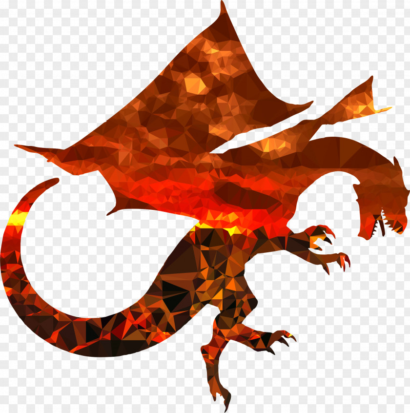 Magma Cliparts Dragon Silhouette Clip Art PNG