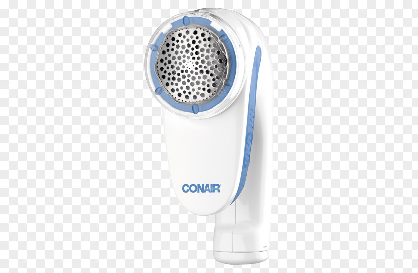 Shaver; Battery Operated; White Textile LintWoman Looking In Mirror Bathroom Fabric Shavers Conair Defuzzer PNG