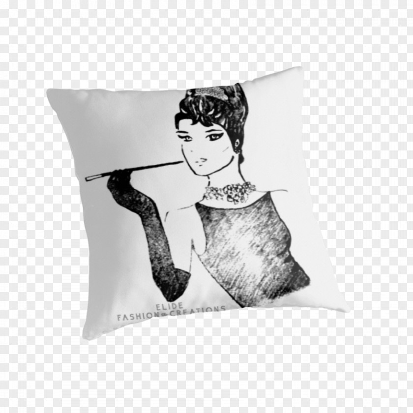 Audrey Hepburn Throw Pillows Cushion Textile Rectangle PNG