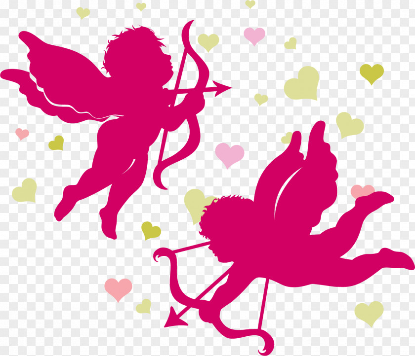 Cupid Valentine's Day Clip Art PNG