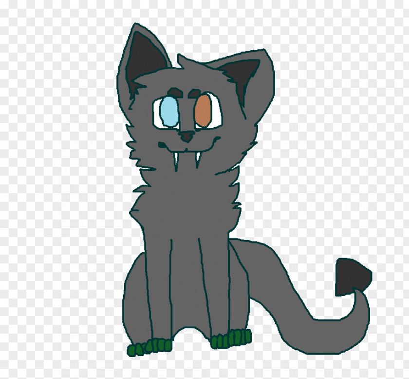 Fang Whiskers Kitten Black Cat Horse PNG