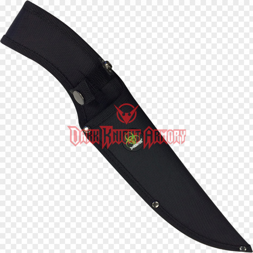 Green Skull Bowie Knife Hunting & Survival Knives Machete Serrated Blade PNG