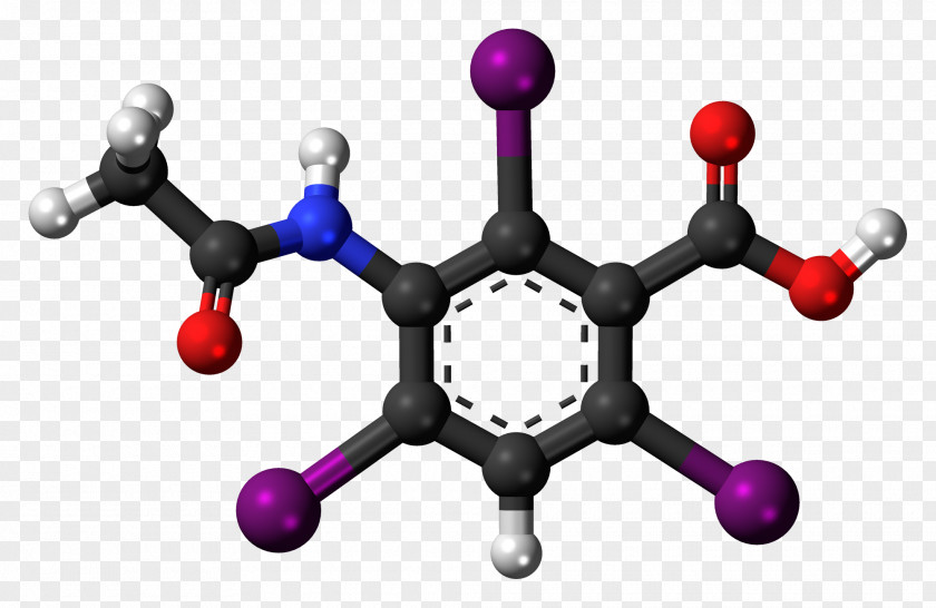 Molecule Benzoic Acid Carboxylic Isophthalic Ball-and-stick Model PNG