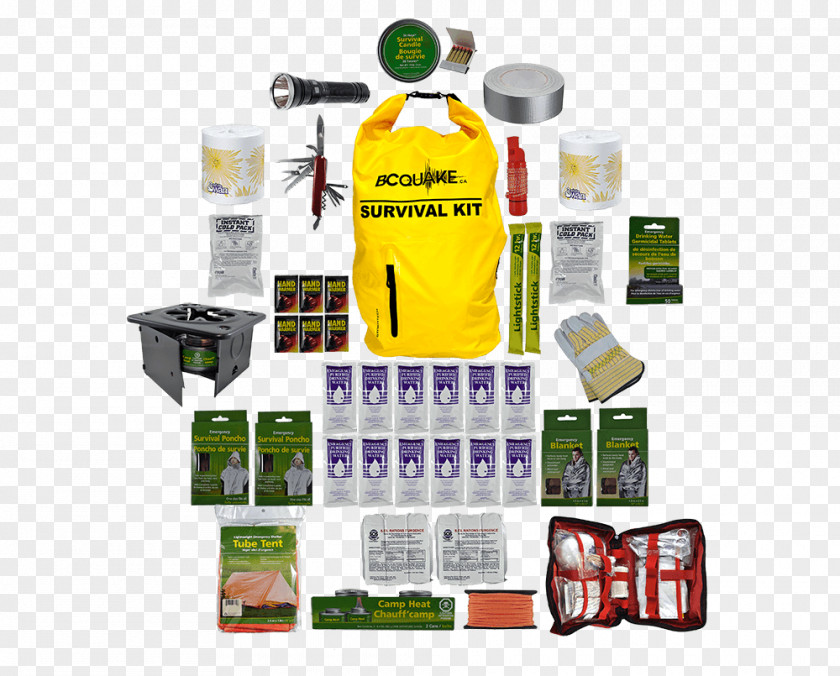 Standard First Aid And Personal Safety Survival Kit Skills Survivalism Bug-out Bag Emergency PNG