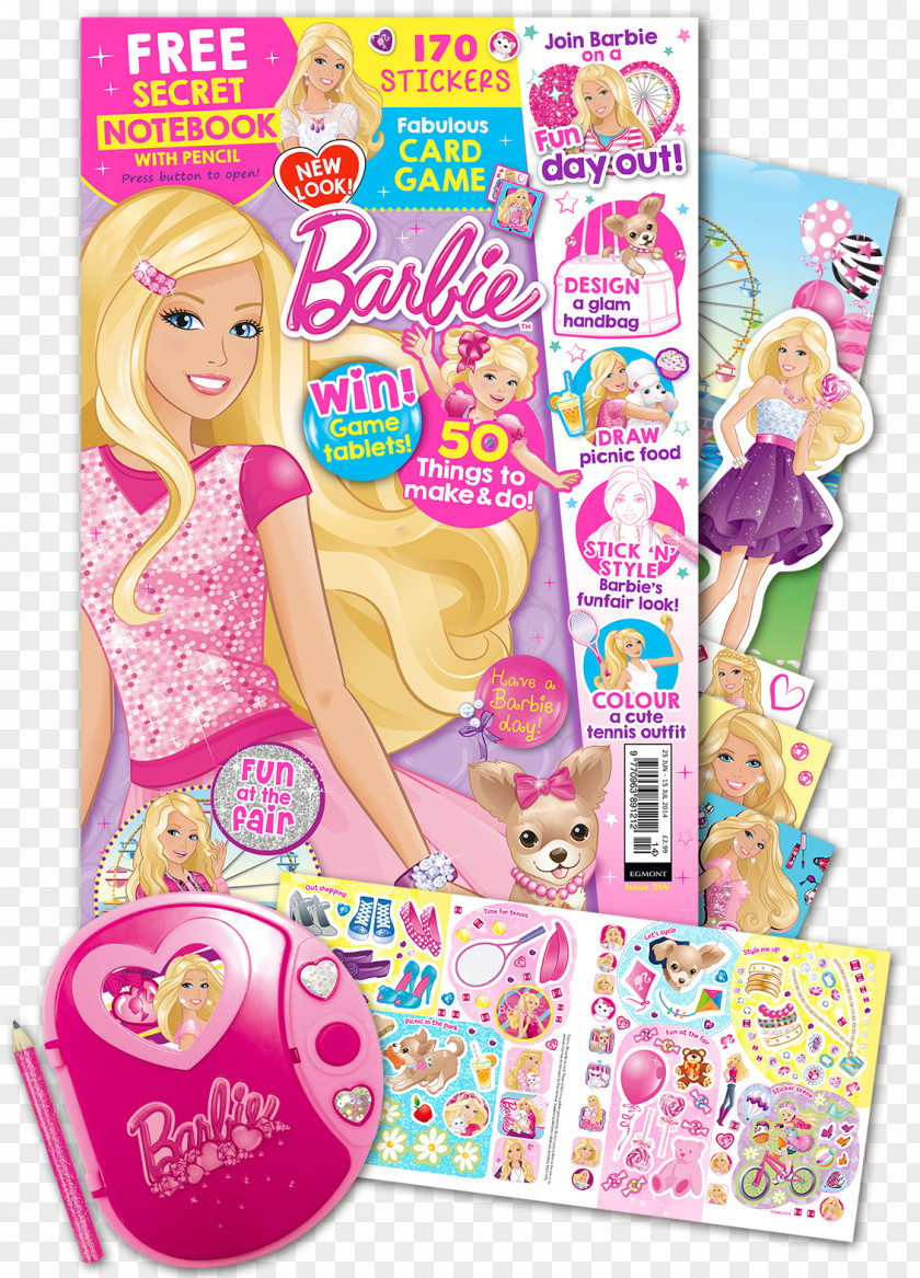 Fashion Magazine Design Barbie Publishing United Kingdom PNG