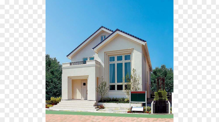 Home Model Property Real Estate Facade Villa Residential Area PNG