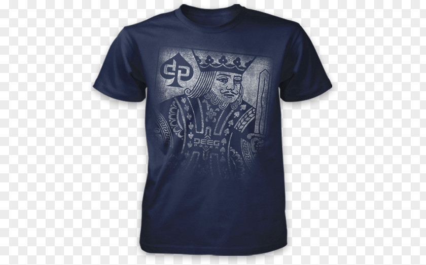King Of Spades T-shirt Crew Neck Mahagony Apparel Clothing Sleeve PNG