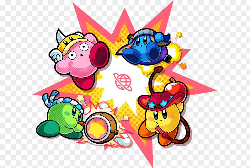 Kirby Battle Royale Nintendo 3DS Game PNG
