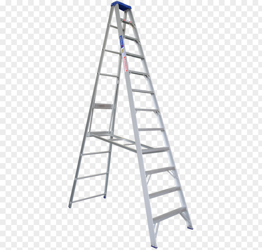 Ladder Aluminium A-frame Keukentrap Fiberglass PNG