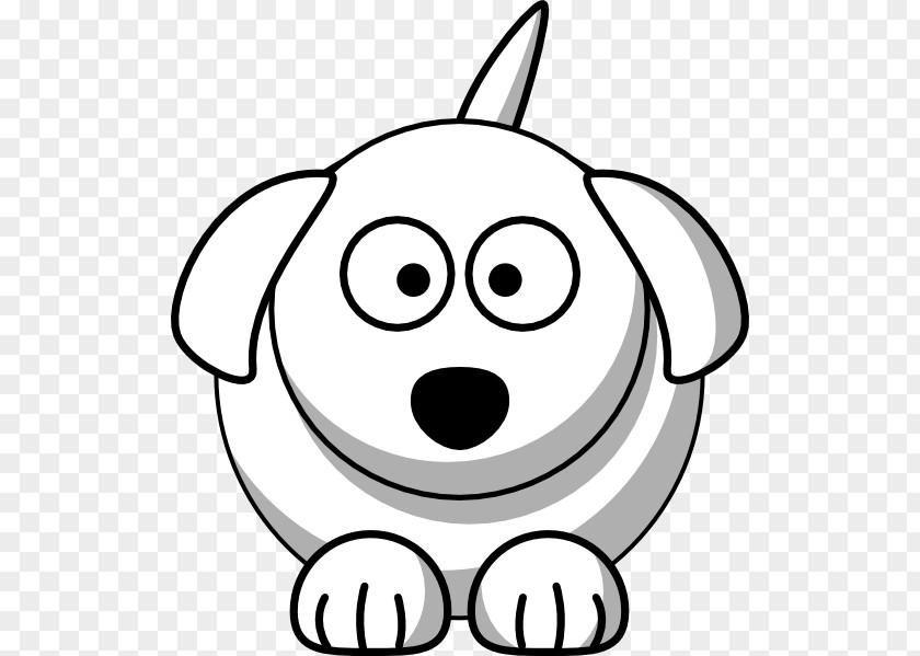 Outline Of A Dog Dogo Argentino Puppy Cartoon Clip Art PNG