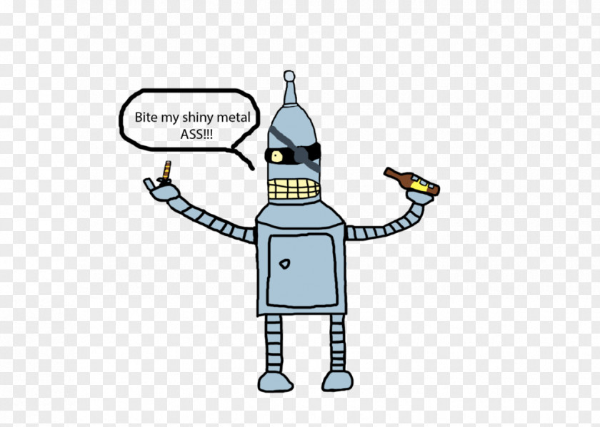 Bender Cartoon Clip Art PNG