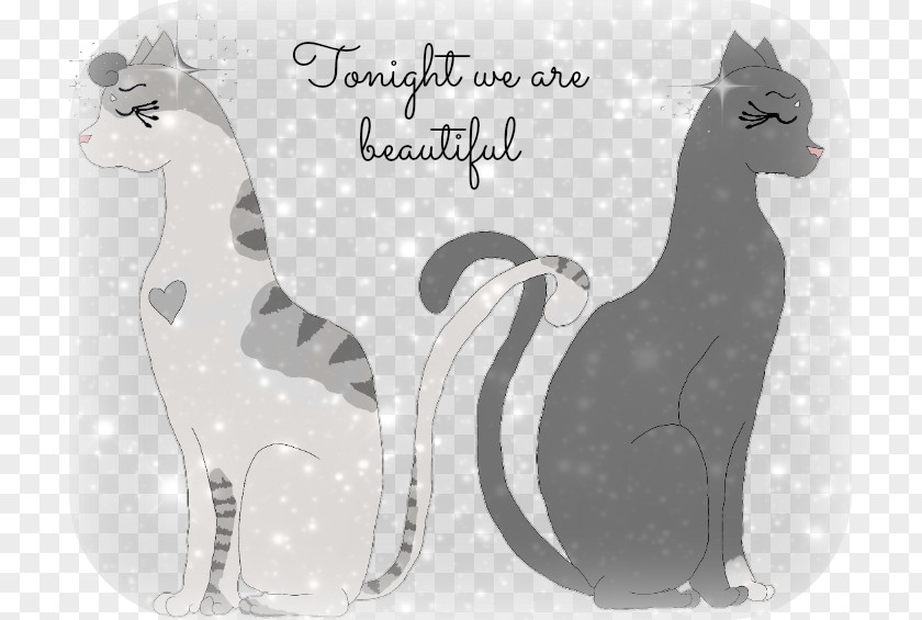 Cat Cartoon Product Font Black PNG