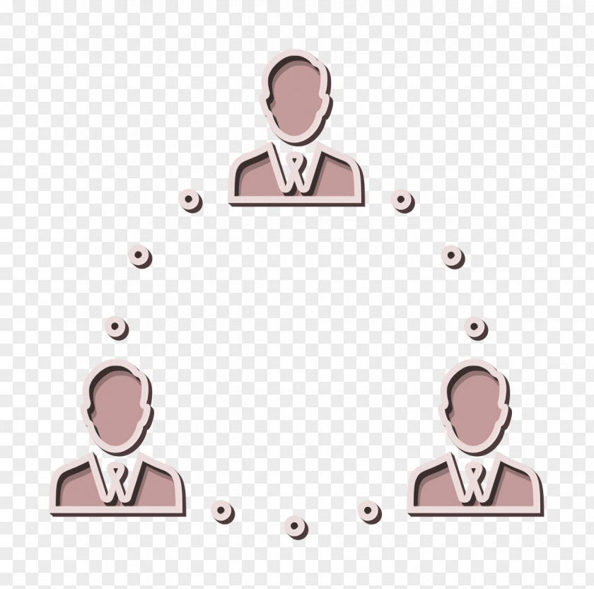 People Icon Business Scheme PNG