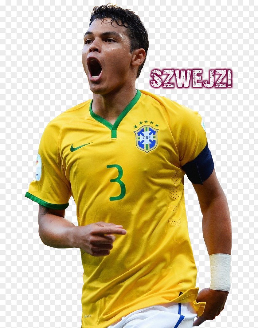 Thiago Silva Brazil National Football Team Paris Saint-Germain F.C. Soccer Player PNG
