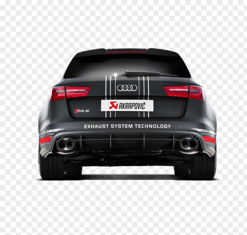 Audi Rs6 Exhaust System RS6 Car Akrapovič PNG
