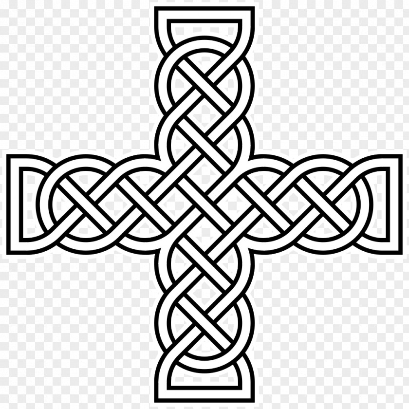 Decorative Pattern Summary Celtic Knot Cross Art Clip PNG
