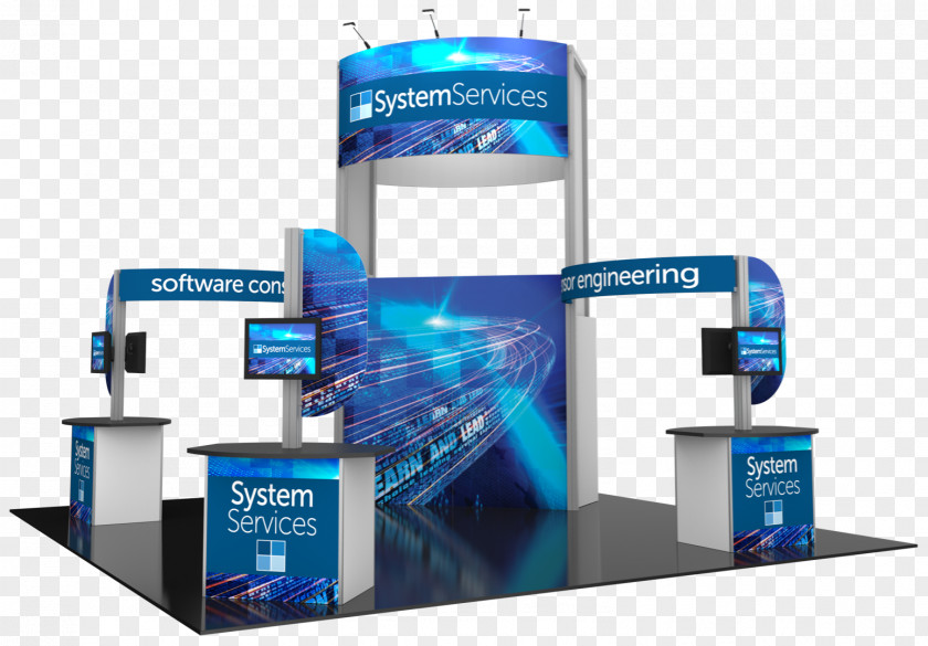 Exhibtion Stand Trade Show Display Exhibition Modular Design PNG