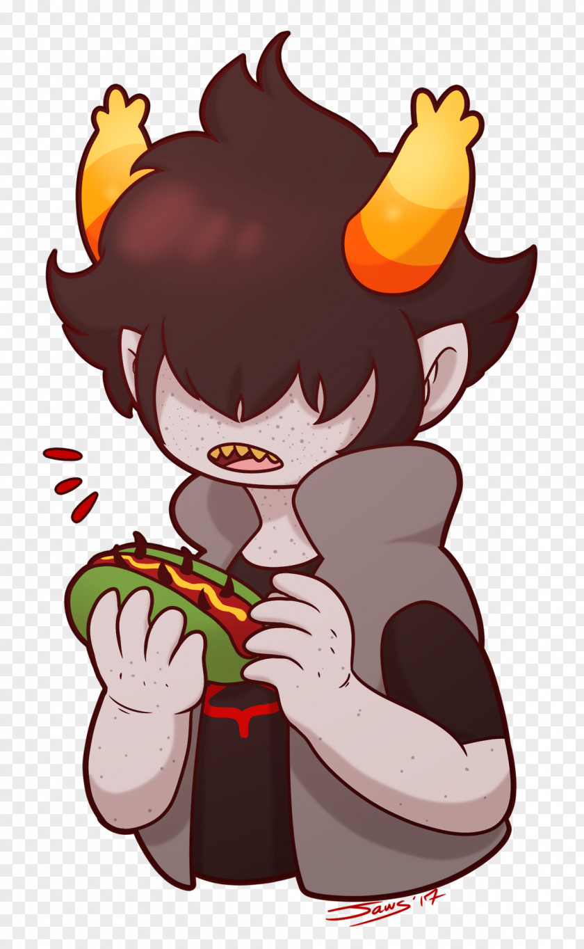 Hiveswap Diemen Hot Dog Homestuck Goblin PNG