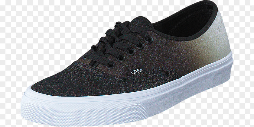 Silver Sparkles Sneakers Skate Shoe Vans Footwear PNG