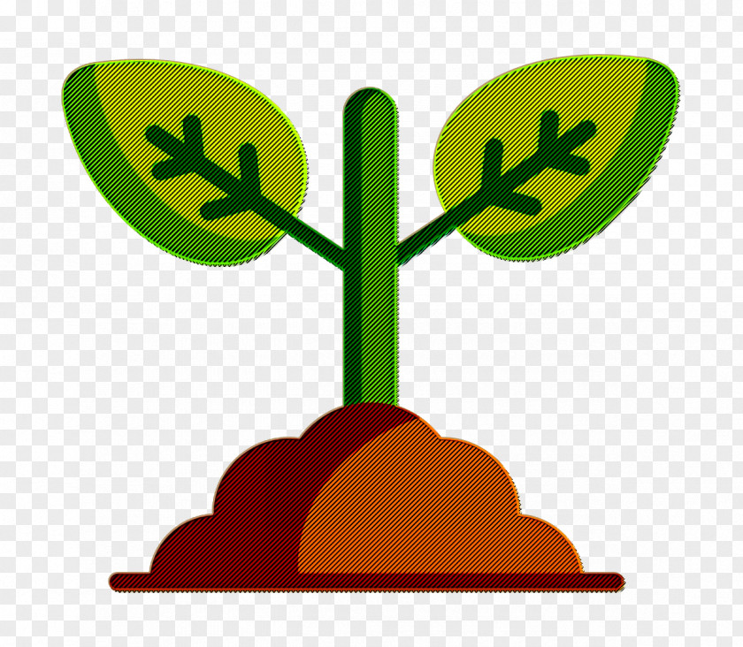 Tree Icon Sprout Gardening PNG