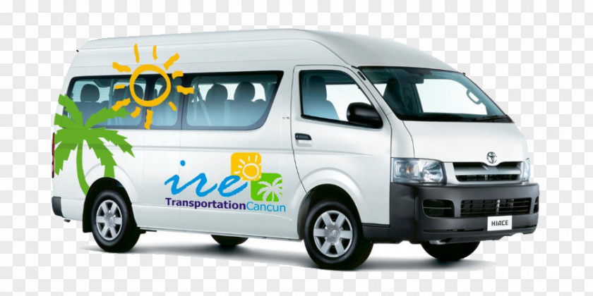Bus Airport Toyota HiAce Taxi Car PNG