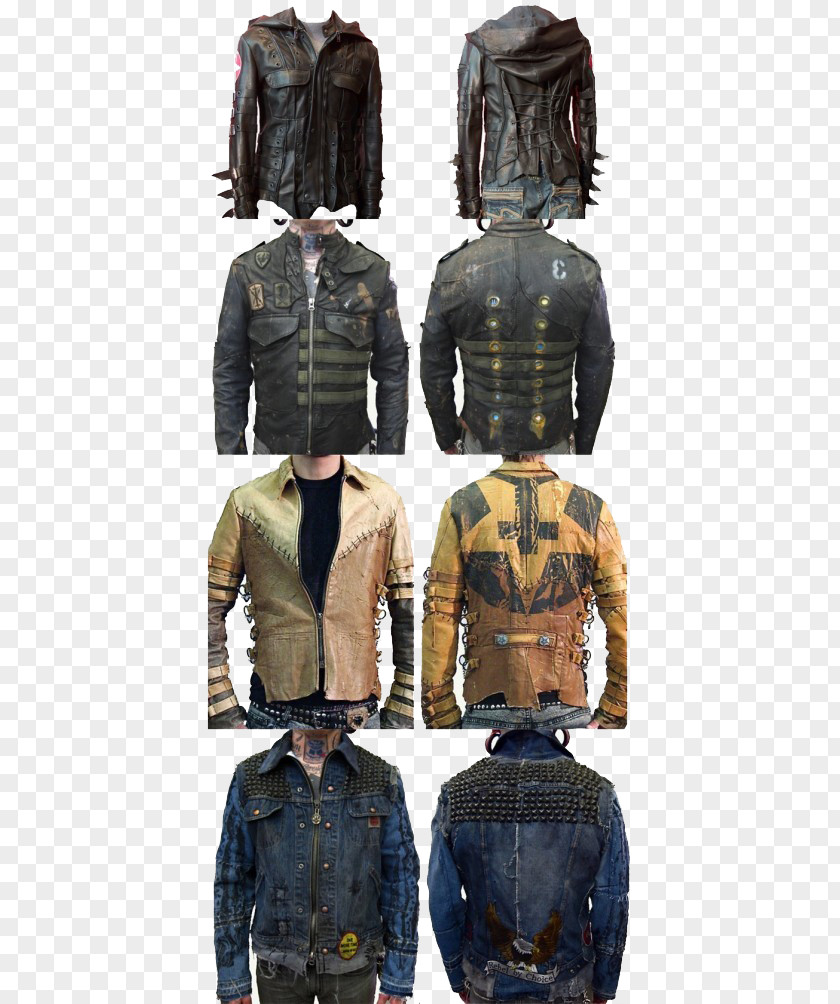 Gothic Style Clothing Men Post-Apocalyptic Fiction T-shirt Fashion Jacket PNG