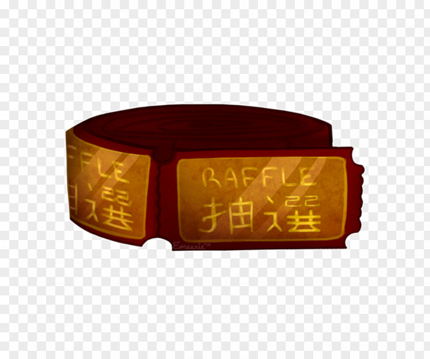Raffle Ticket Brand Rectangle PNG
